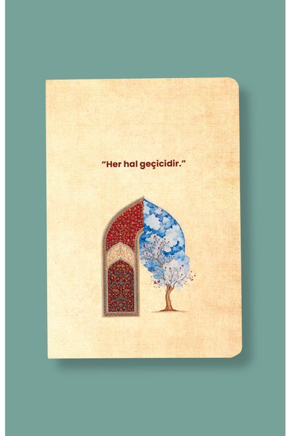 Everything Is Temporary - A5 Lined Notebook
