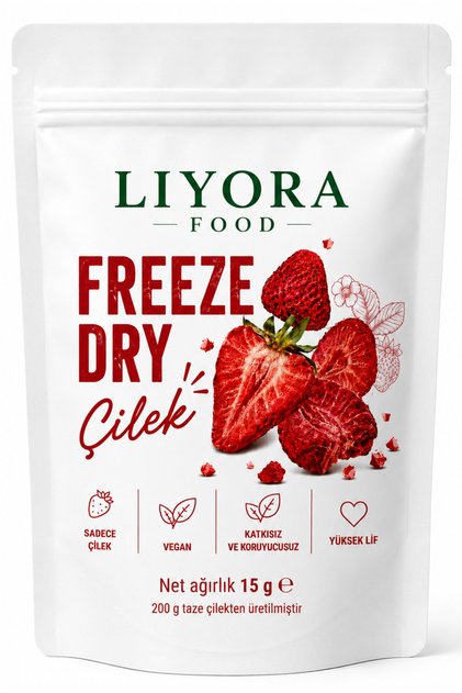 Dry Fruit Chips Freeze Dry Strawberry 15 g Freeze Dried