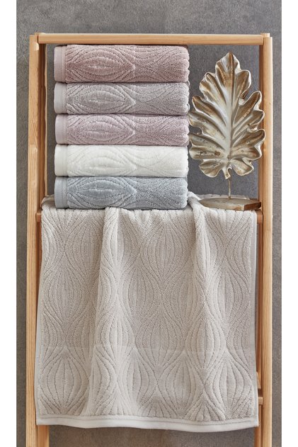 50X90 Deluxe 6-Piece Towel Set - Mi̇dye V2