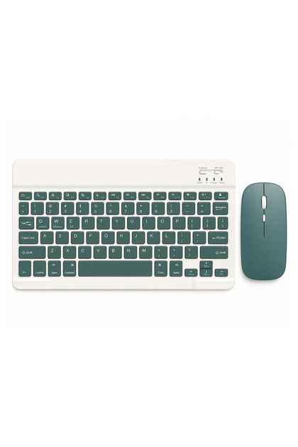 Wireless Rechargeable Keyboard & Mouse Combo with 2.4GHz USB Receiver, Silent Keys, Ergonomic Slim Design, Multi-Device Compatible for Windows, Android & iOS