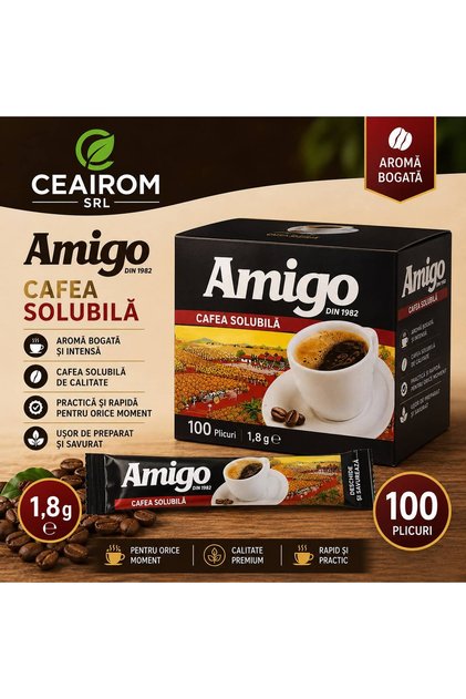 CAFEA AMIGO 1.8GR 100 BUC INSTANT