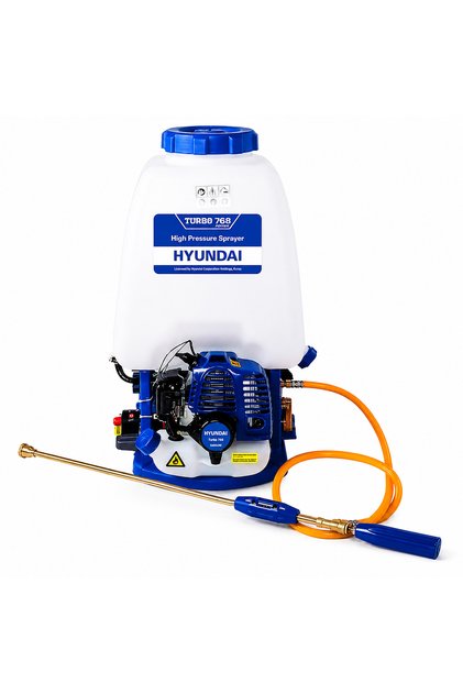 Turbo 768 25 Litre Sırt Tipi Benzinli İlaçlama Makinesi 25.6 cc 1.4 HP Motorlu Pulvarizatör