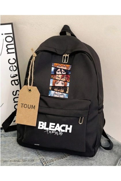 Anime Bleach Themed Printed School, Classroom, Course Backpack