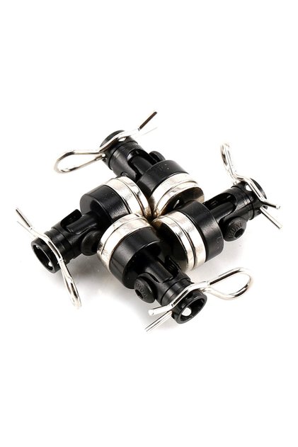 Black 4Pcs RC Car Metal Strong Magnet Body Shell Column Post for 1:12 1:10 Traxxas Hsp Tamiya AXIAL