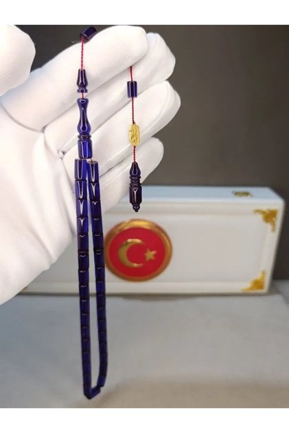 Block Zar Amber Tesbih Made by Mehmet Emi̇n Ceylan Master Artisan