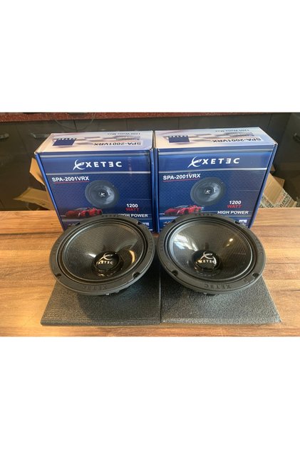 Deniz Sound Garage 20 cm Neo Midbass SPA 2001VRX 1200 Watt 400 Rms Full Carbon En Üst Kalite