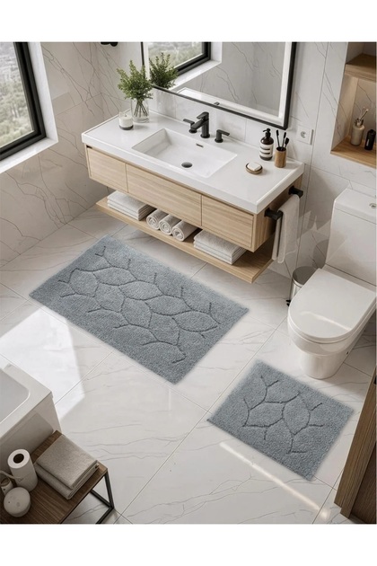 Noddle Authentic Leaf Model 100% Cotton 2 Piece Toilet Set