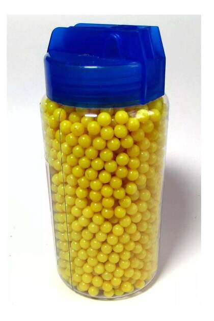 JD Airsoft Ammunition 2000 x Plastic Balls 6 mm High Class Balls yellow