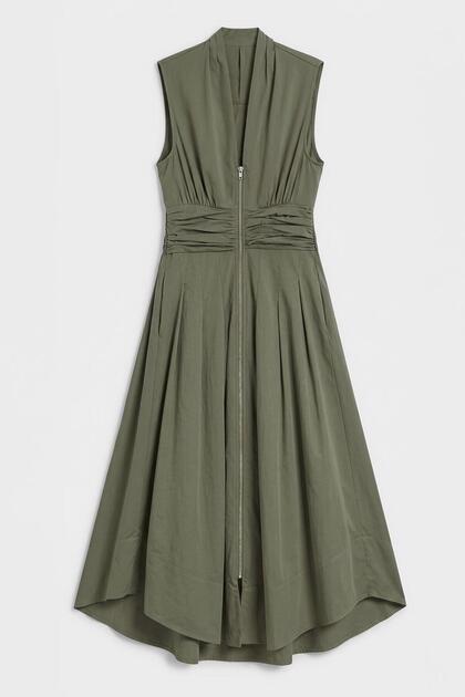 Piliseli Cotton Midi Elbise