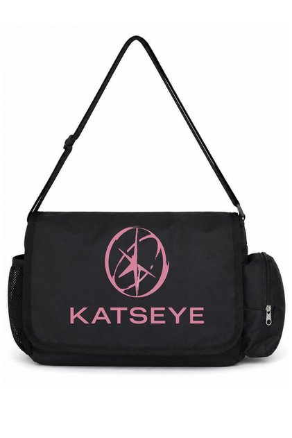 Τσάντα αγγελιοφόρου πολλαπλών χρήσεων Katseye Music Group με στάμπα, για σχολείο, αθλήματα, γραφείο
