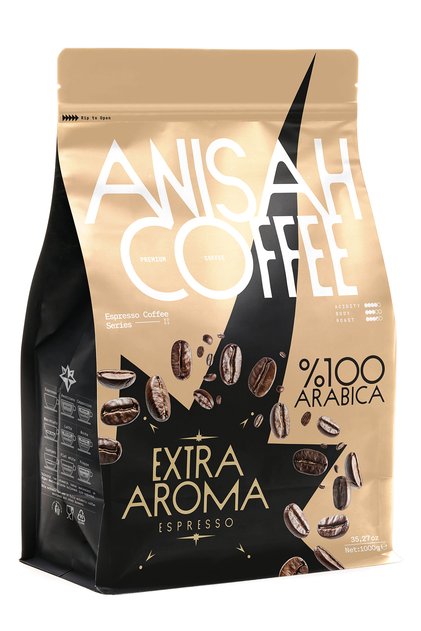 Extra Aroma Espresso Kahve | 1000gr | %100 Arabica | Zengin Çiçeksi Aroma | Yumuşak Gövde