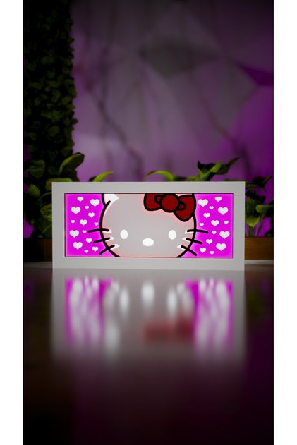 Hello Kitty - LED Işık Kutusu