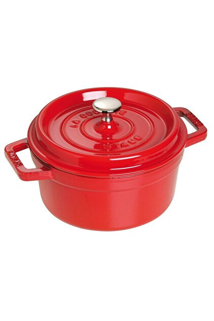 Oală turnată prin turnare rotundă 22 cm Cherry