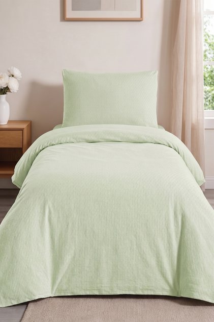 Selimiye Single Person Summer Pique | Single Bedspread | Summer Coverlet | 100% Cotton | 160 X 230 cm