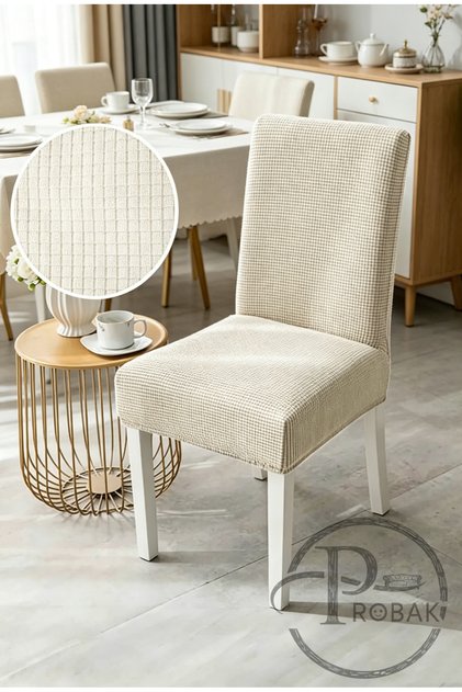 home square pattern Chair Cover Washable Stretch Fabric Stretch Elastic Chair Cover