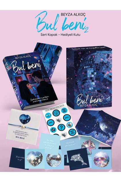 İndigo Kitap Bul Beni 2 Ciltli Özel Kutulu Beyza Alkoç gnydükkan