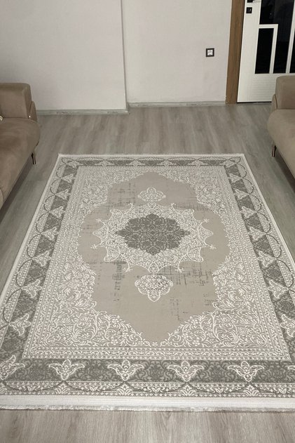 ELEGANCE, EMSALİ İPEKSİ YÜN TUŞELİ TRİKO AKRİLİK OTURMA ODASI VE SALON HALISI