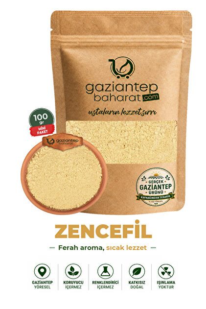 Toz Zencefil 100 gr