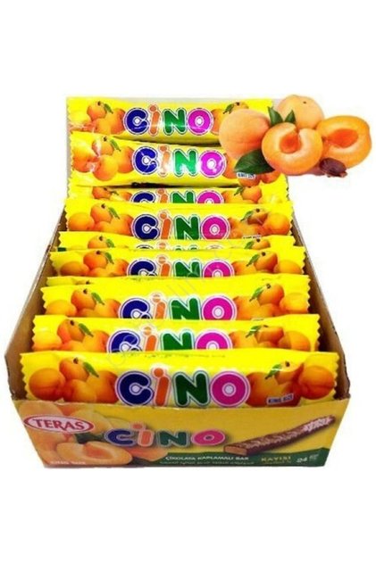 Cino King Size Kayısılı Portakal Çikolata 20 Gr - 46 Ad Çikolata