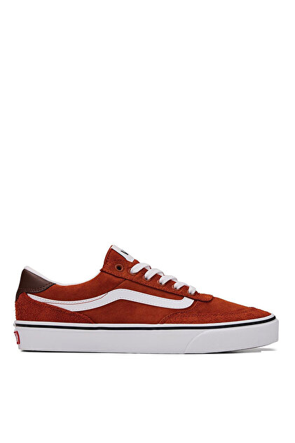 Vans VN000D7QBTO1 Brooklyn LS Kırmızı Deri Erkek Lifestyle