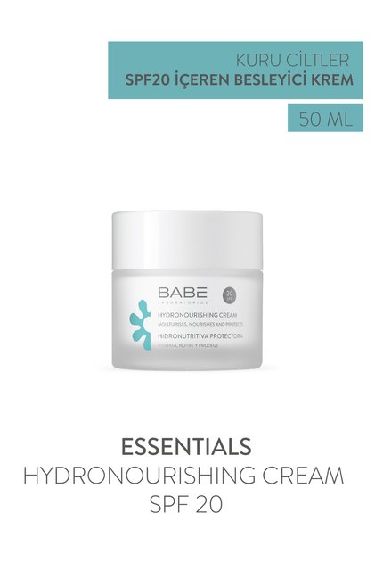 Essentials Hydronourishing Cream SPF20 50ml - Hyaluronik Asitli Besleyici Nemlendirici Krem