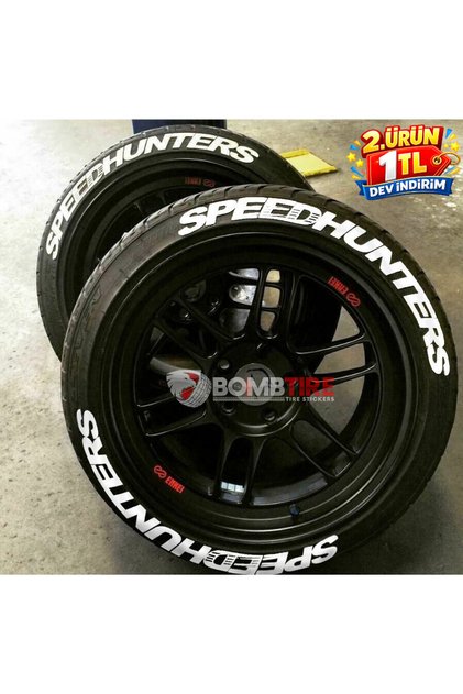 Motorcycle and Automobile Vehicle Tire Lettering Speedhunters 2.5 cm Sticker Arma (Made in Usa) ®