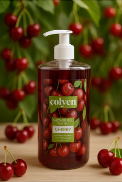 Assisi Body Butter Bath and Shower Gel Cherry 1000 ml