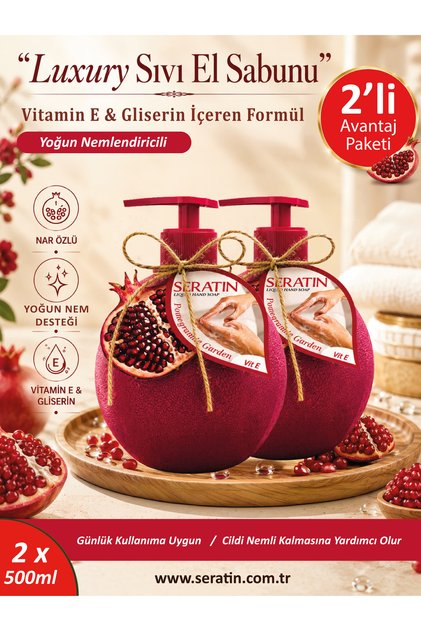 Liquid Hand Soap Pomegranate Garden 2x500ml