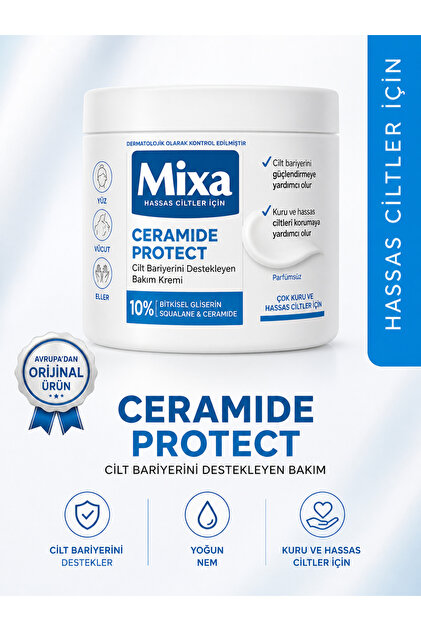 MİXA Hassas Cilt Seti – Panthenol Comfort + Ceramide Protect 2'li