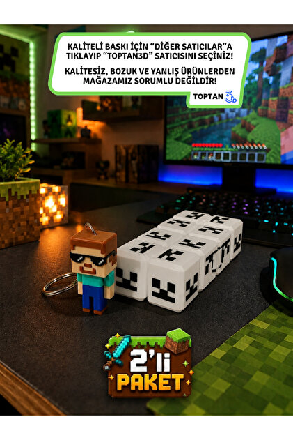 Minecraft New Arrıval 16 Parça 5 Li Figür - Fiyatı, Yorumları