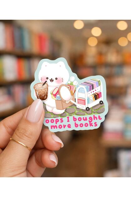 Tekli Sticker - I Bought More Books