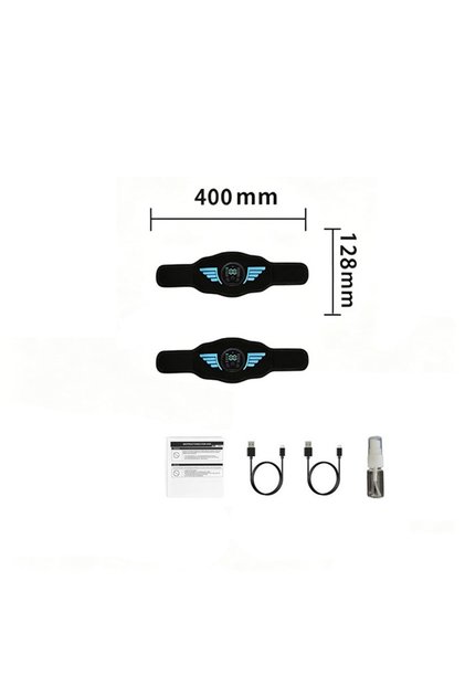 2arm straps Smart Abs Trainer Muscle Toner Abdominal Toning Belt USB Recharge Body Arm Massge 10 Mod