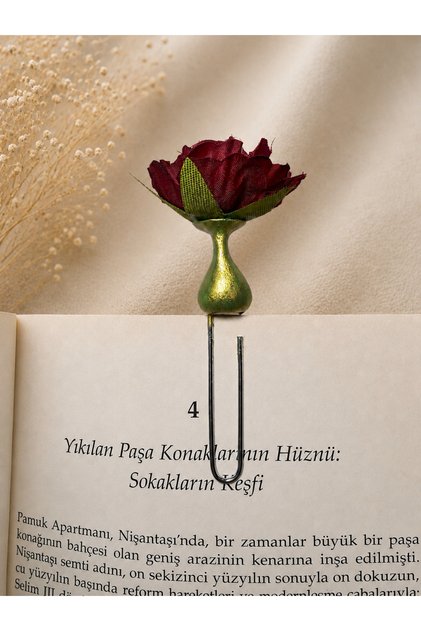 Handmade Flower Vase Bookmark