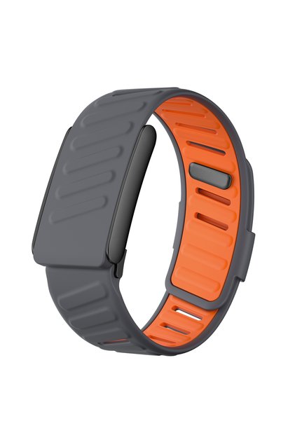Whoop 5.0 Grey Orange-black New WHOOP SportFlex Wrist Band Soft-Touch Silicone Waterproof and Sweatp