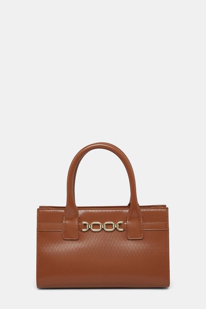 TABA MONOGRAM DERİ ÇANTA