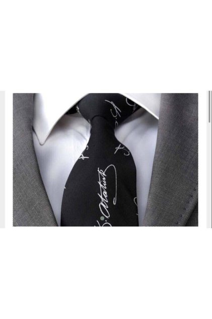 Ataturk Signed Tie