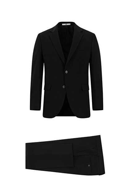 7 Drop Slim Fit Slim-Fit Wool Striped Suit