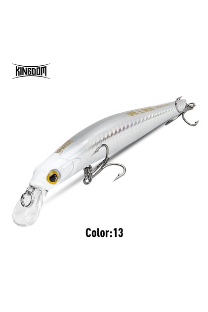KINGDOM 60mm 6g 9506-13 Kingdom Sinking Minnow Saltwater Fishing Lures Crankbait Hard Baits Good A