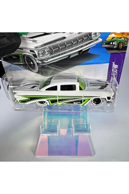 HOT WHEELS 59 Chevy Impala 1/64 Model Araba - Beyaz - Fiyatı