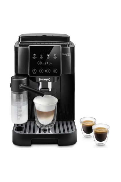 Aparat de espresso automat Magnifica Start Milk ECAM 220.60.B, 1.8L, 15 bar, 1450W (Negru)
