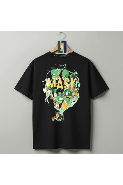The Mask Designed Unisex Premium 100% Cotton Printed T-Shirt