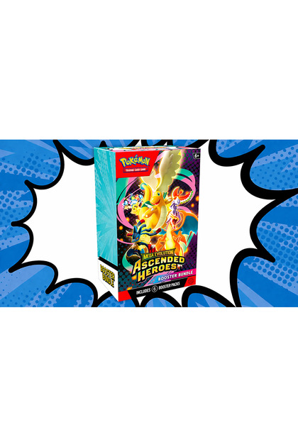 Pokemon Company Pokemon TCG Mega Evolution Ascended Heroes Booster