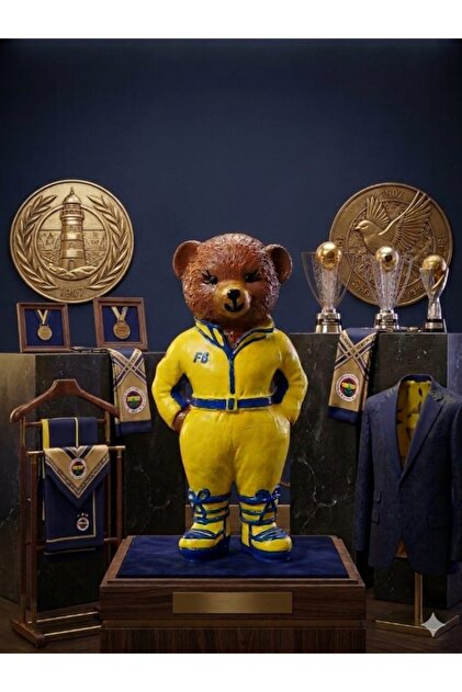 Fenerbahçeli Teddy Bear Biblo fenerli