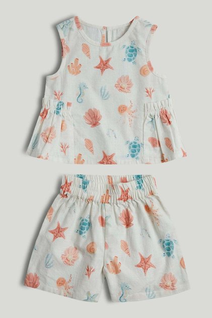 Beach Life Top and Shorts Outfit