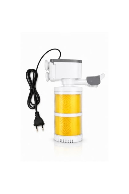 Filtru intern acvariu, Pompă silențioasă, Circulație reglabilă, Montare cu ventuze