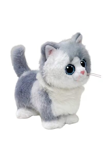 TY Beanie Babies Gri Kedi Furley 15 CM - Fiyatı, Yorumları