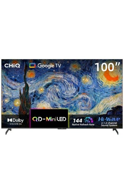 تلفزيون 100 بوصة، QD، ميني LED، دولبي فيجن IQ ودولبي أتموس، إيربلاي، ذاكرة وصول عشوائي 4 جيجابايت، ذاكرة تخزين 32 جيجابايت - M100QM10S
