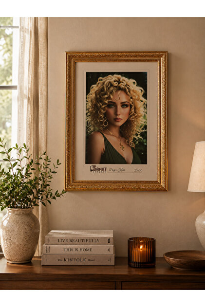 SANAT ÇERÇEVE Imperial Gold Klasik Duvar Çerçevesi 20x30 - Fiyatı