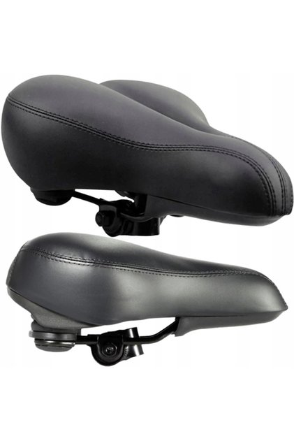 Șa de bicicletă ventilată S2 Negru