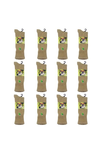 12 Pack of Perfumed Military Bamboo Socks - Scented Bamboo Soldier Socks